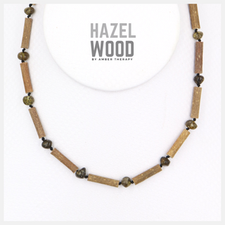Child Earth Amber & Hazelwood Necklace