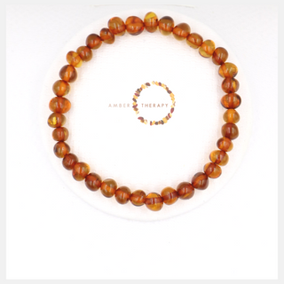 Adult Toffee Amber Bracelet