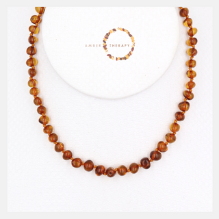 Child Toffee Amber Necklace