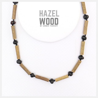 Child Cherry Amber & Hazelwood Necklace