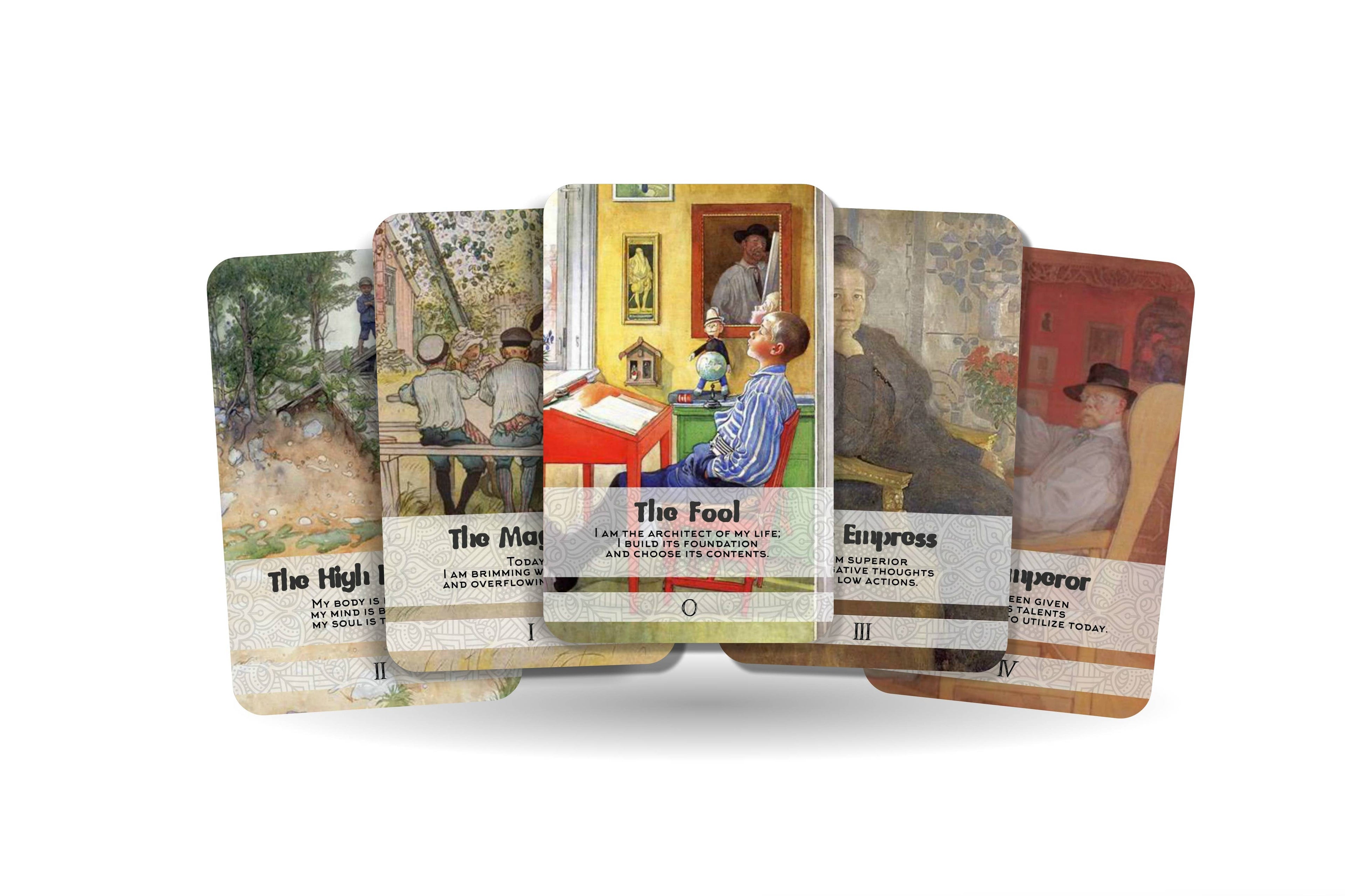 Affirmation Tarot  - Major Arcana - Carl Larsson