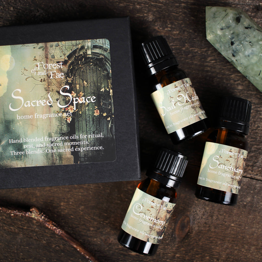 Sacred Space • 3 Witchy Home Fragrance Oils for Diffusers