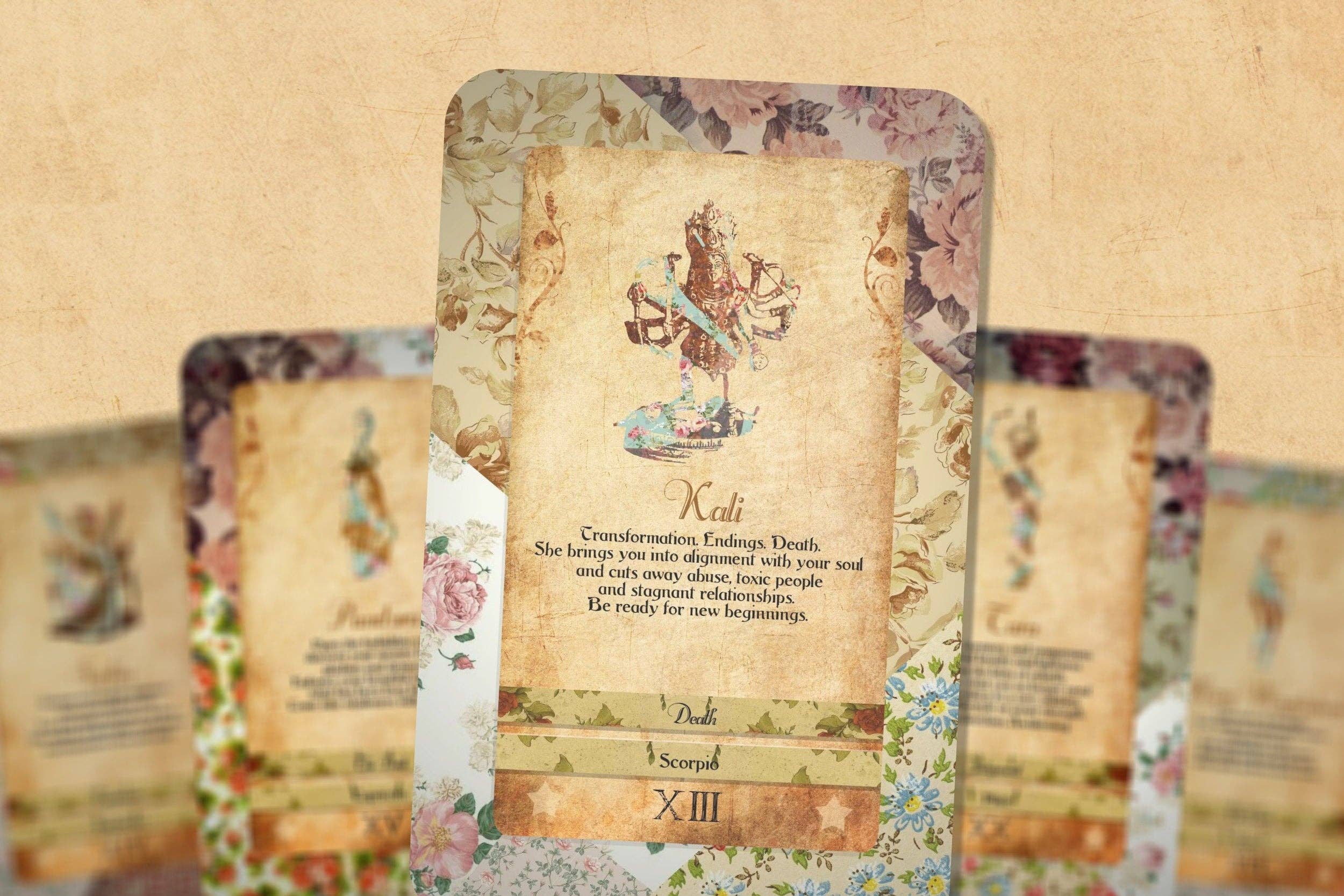 Tarot Deck - Goddess Power Cards - Major Arcana - Sacred Fem