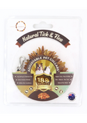 Small Dog Toffee Amber Collar (Packaged with an Informational Care Card)
