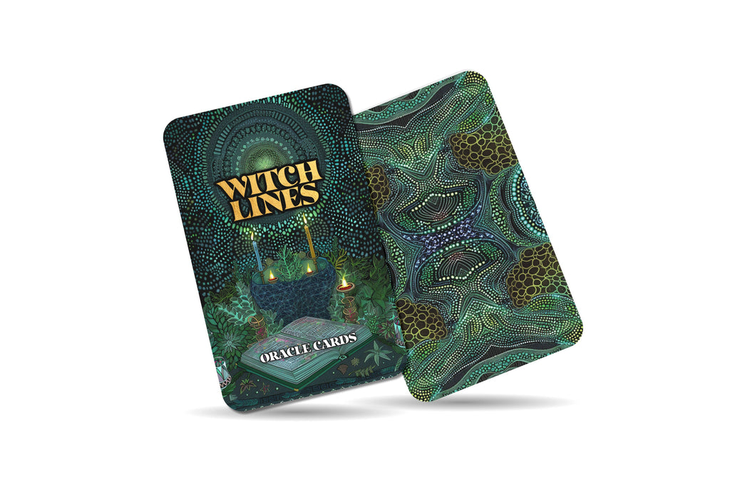 Witch Lines Ancestral Magick Oracle Deck – 22 Cards