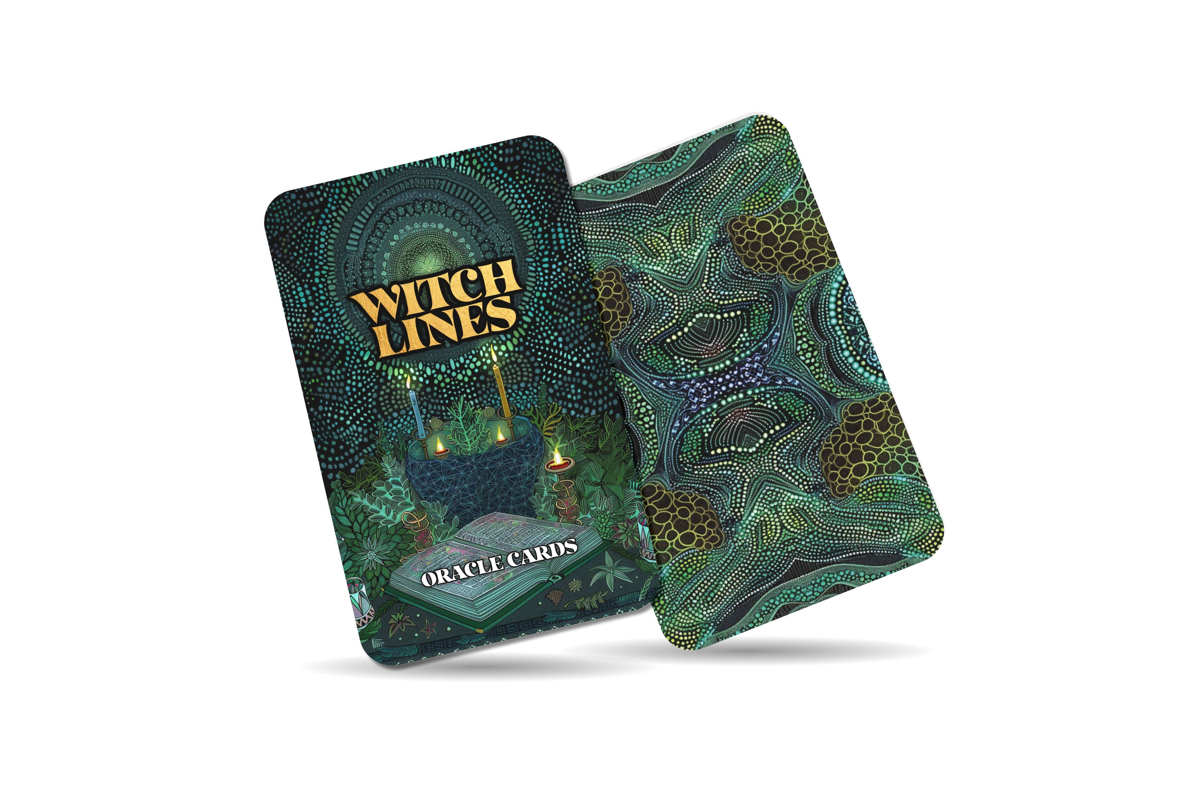 Witch Lines Ancestral Magick Oracle Deck – 22 Cards