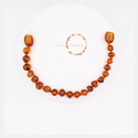 14-15cm Toffee Amber Bracelet/Anklet (Packaged with an Informational Care Card)