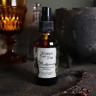 Motherwort Ritual Spray • Crystal Infused • Witchcraft