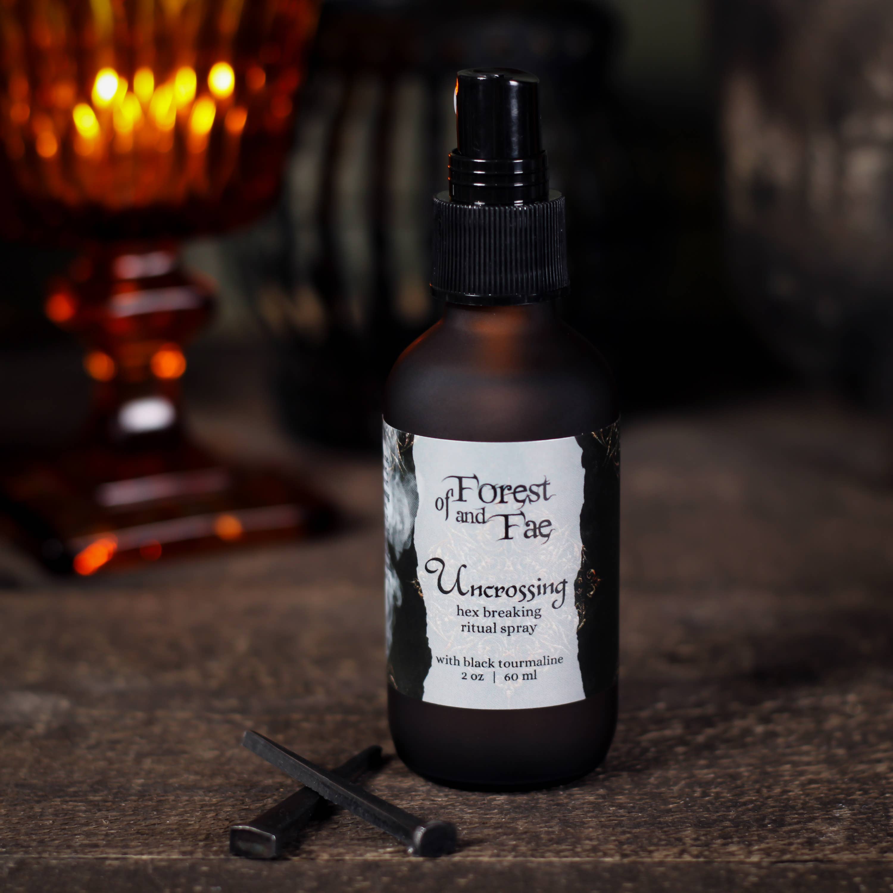 Uncrossing Hex Breaking Spray • Crystal Infused • Witchcraft