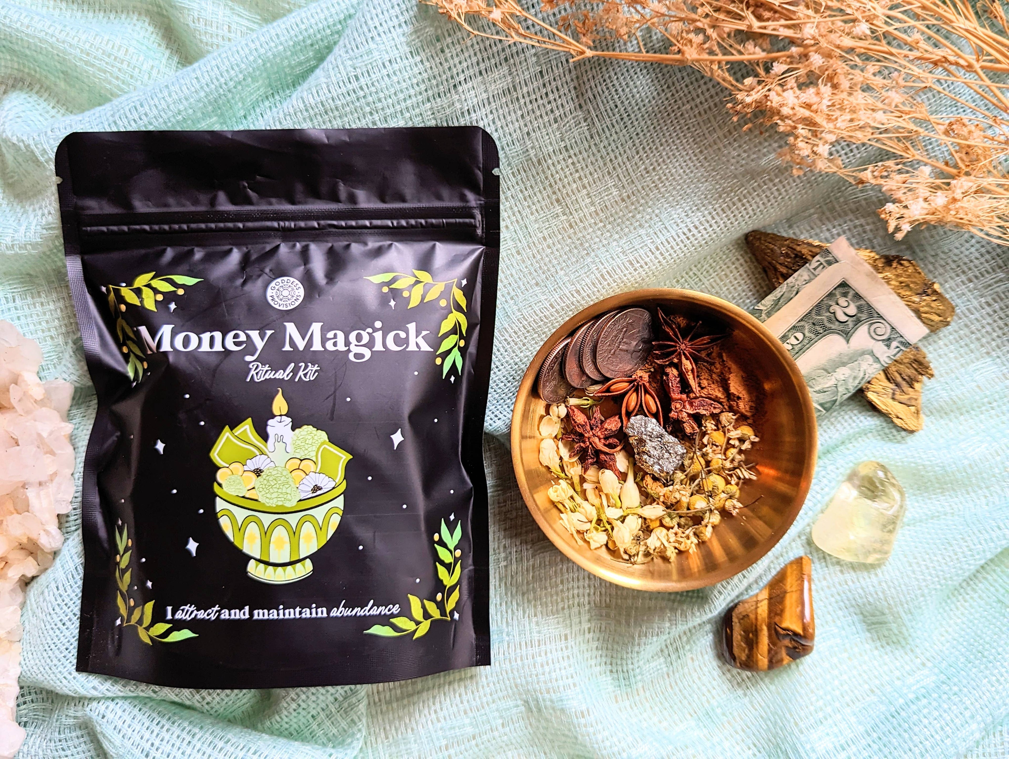 Money Magick Ritual Kit - Abundance, Prosperity, Manifest