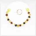14-15cm Multi Amber Bracelet/Anklet (Packaged with an Informational Care Card)