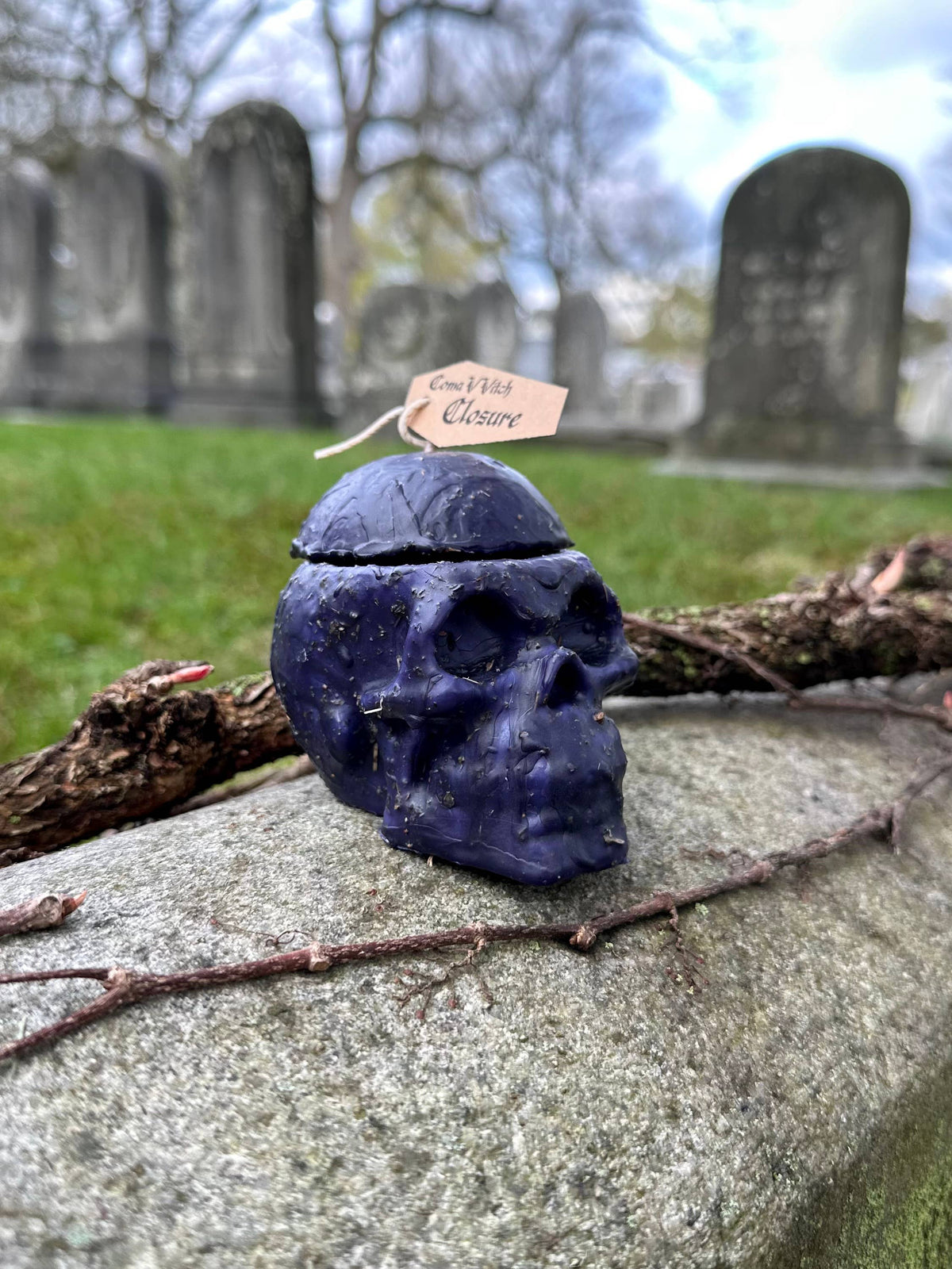 Dressed Thought Control Candles | Skull Candles | Witchcraft: Love / Large