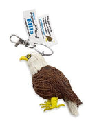 Ellis the Bald Eagle String Doll Keychain