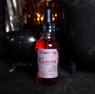 Grounding Oil • Herb infused for energy work • Witchcraft