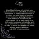 Moon Ritual • Sacred Altar Oil for Manifestation, Dream Work