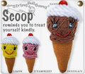Scoop String Doll Keychain