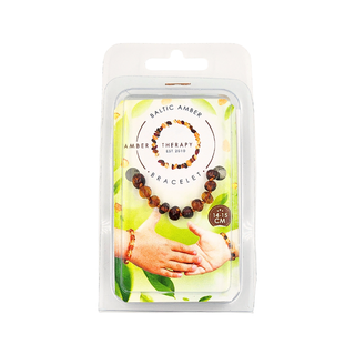 14-15cm Toffee Amber Bracelet/Anklet (Packaged with an Informational Care Card)