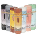 Crystal Energy Pendant Candle: CALMING - WHITE HOWLITE