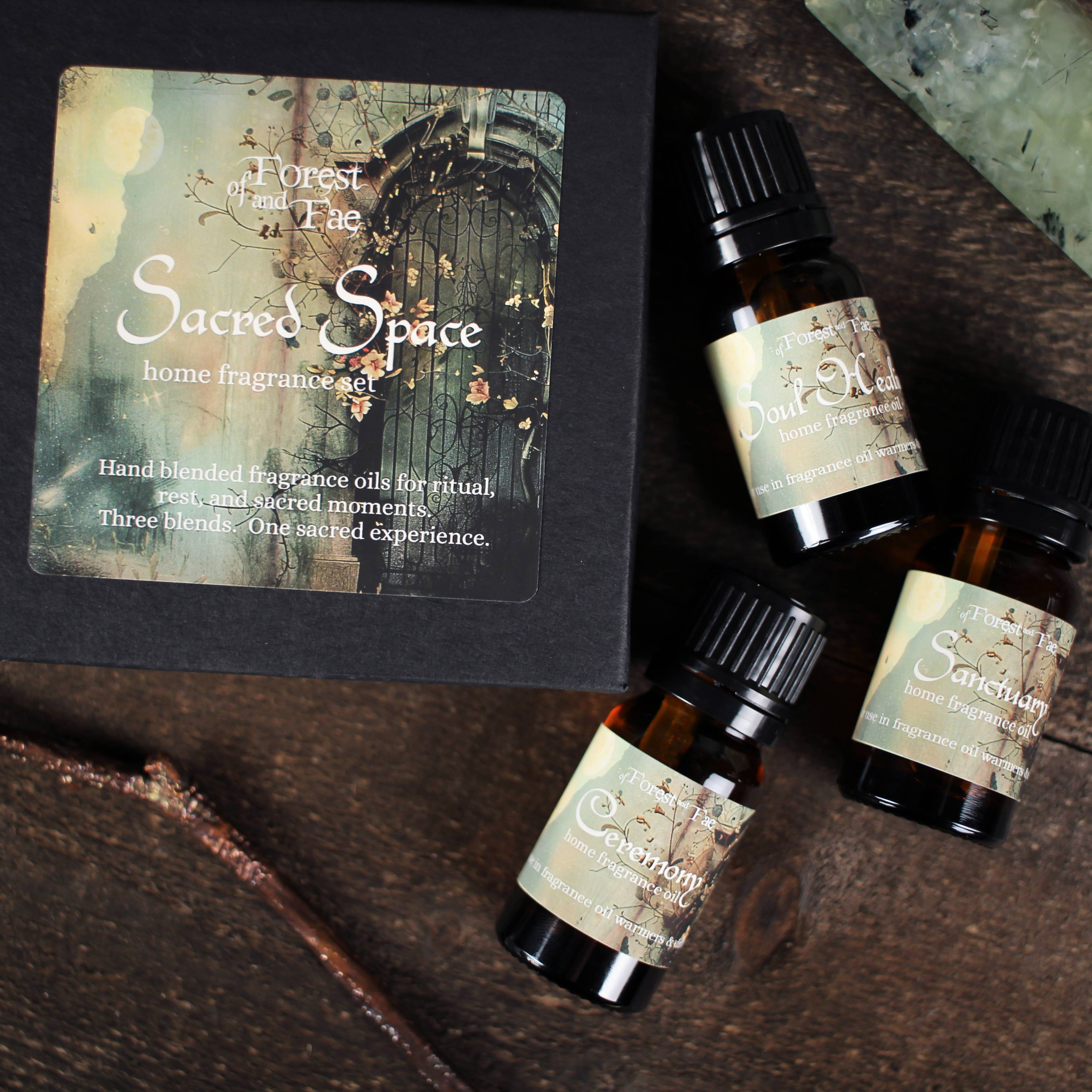 Sacred Space • 3 Witchy Home Fragrance Oils for Diffusers