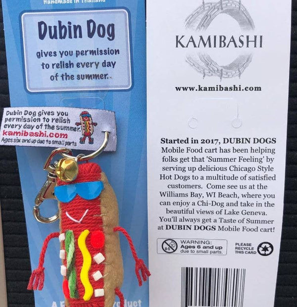 Dubin Dog String Doll Keychain