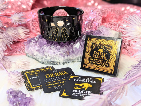 Daily Magik Oracle Cards - travel deck, oracle cards, mantra