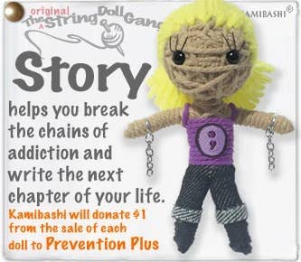 Story (Girl) String Dol Keychain