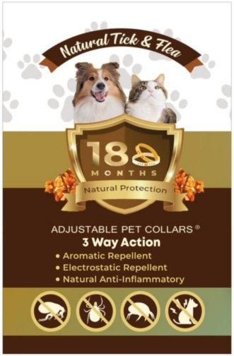 Medium Cat Toffee Amber Collar (Amber Therapy)