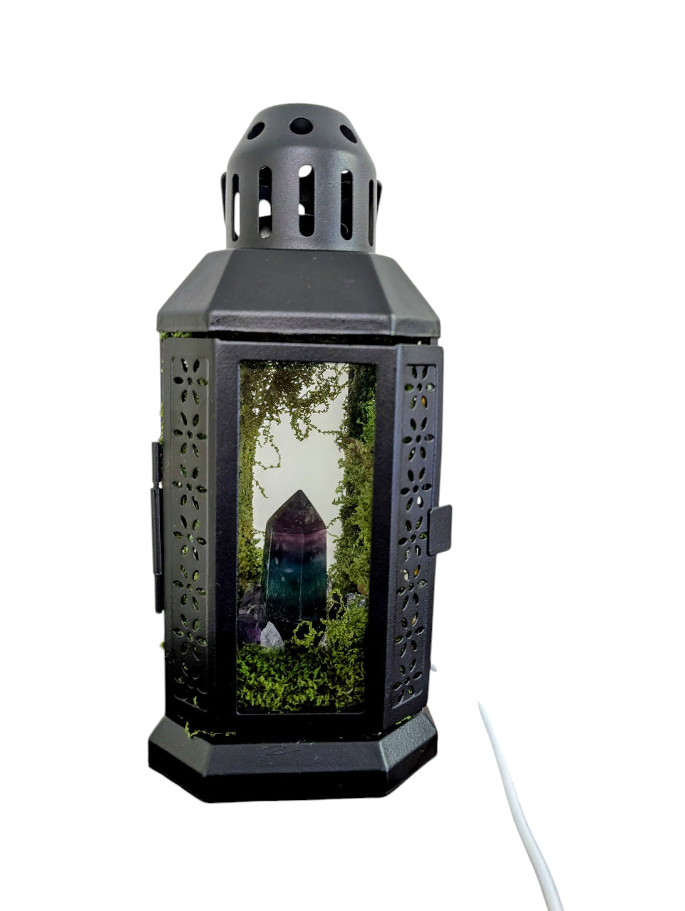 Crystal Harmony Lantern – One-of-a-Kind Artisan Piece