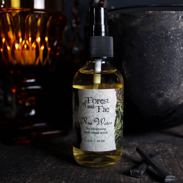 Rue Water for Protection, Hex Breaking, Witchcraft