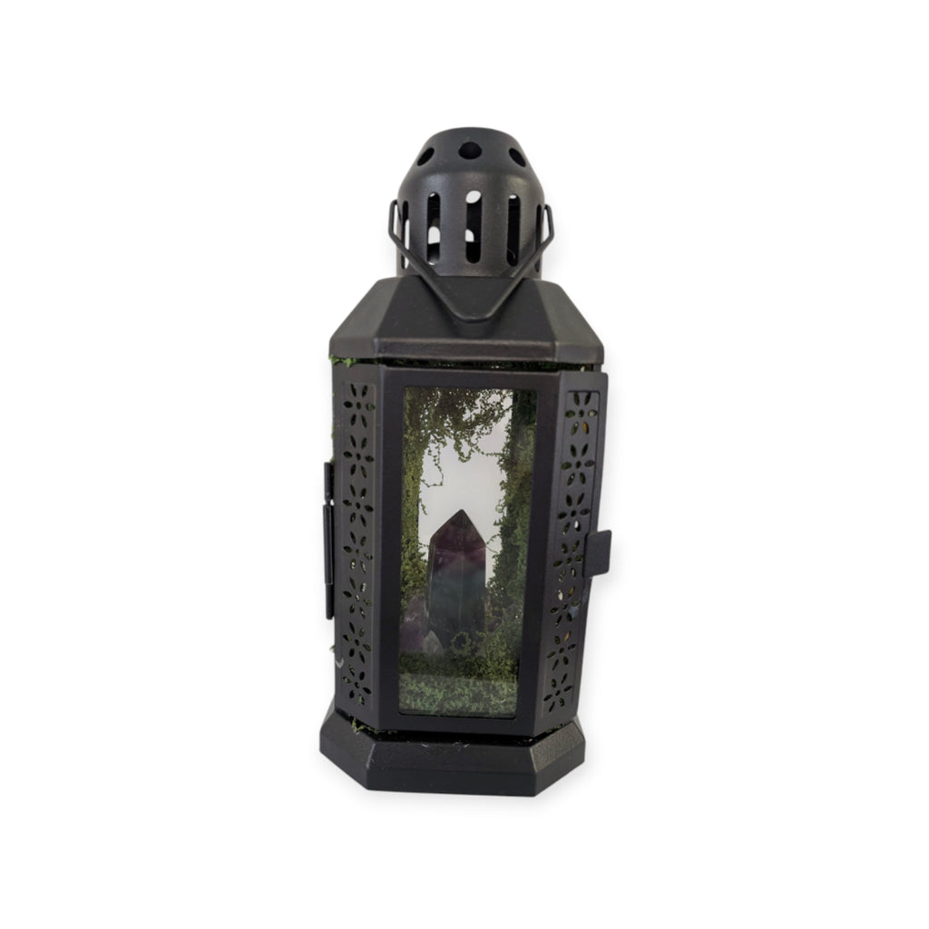 Crystal Harmony Lantern – One-of-a-Kind Artisan Piece