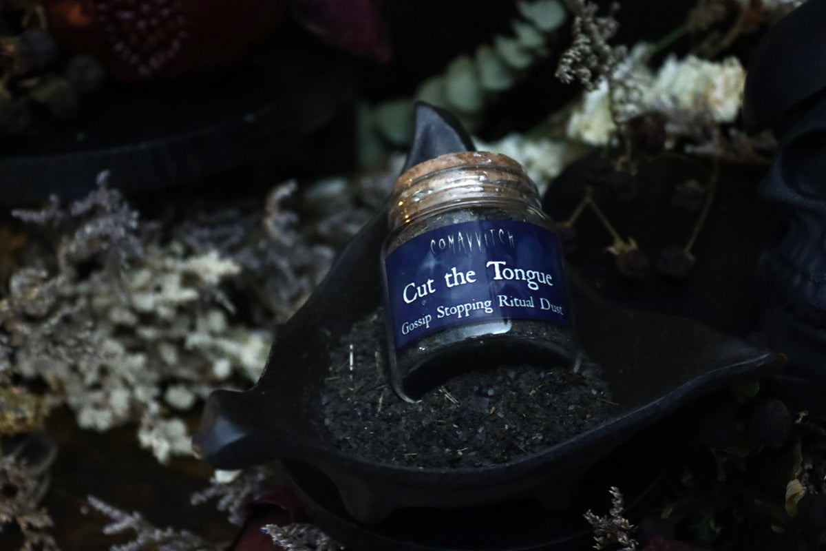 Cut the Tongue - Gossip Stopping Ritual Dust