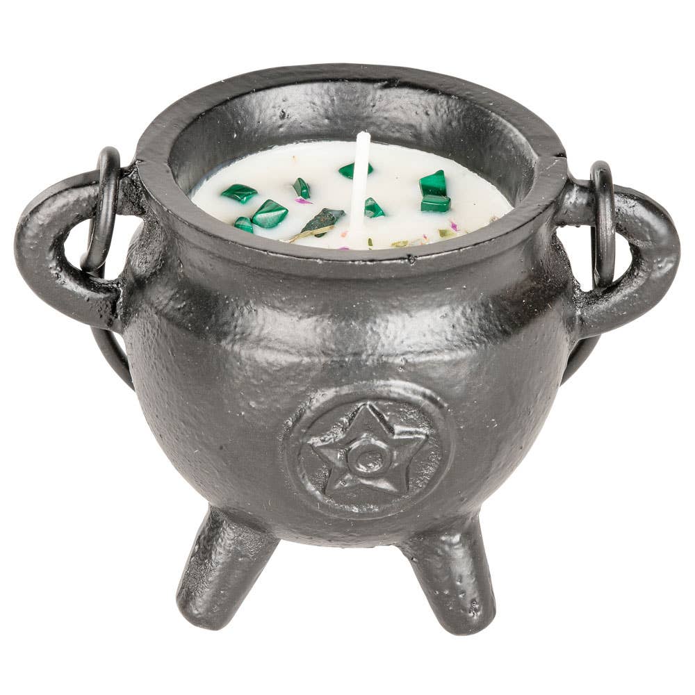 CAULDRON CANDLES: MONEY (MALACHITE)
