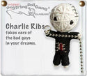 Charlie Ribs String Doll Keychain