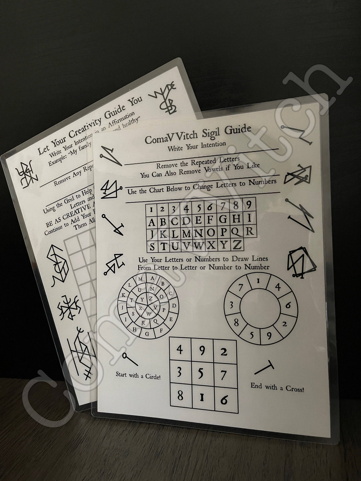 ComaVVitch Sigil Guide | Magick | Witchcraft Supplies 
