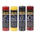 Celestial Pewter Pendant Candles: PENTACLE MOON