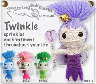 Twinkle the Fairy String Doll Keychain
