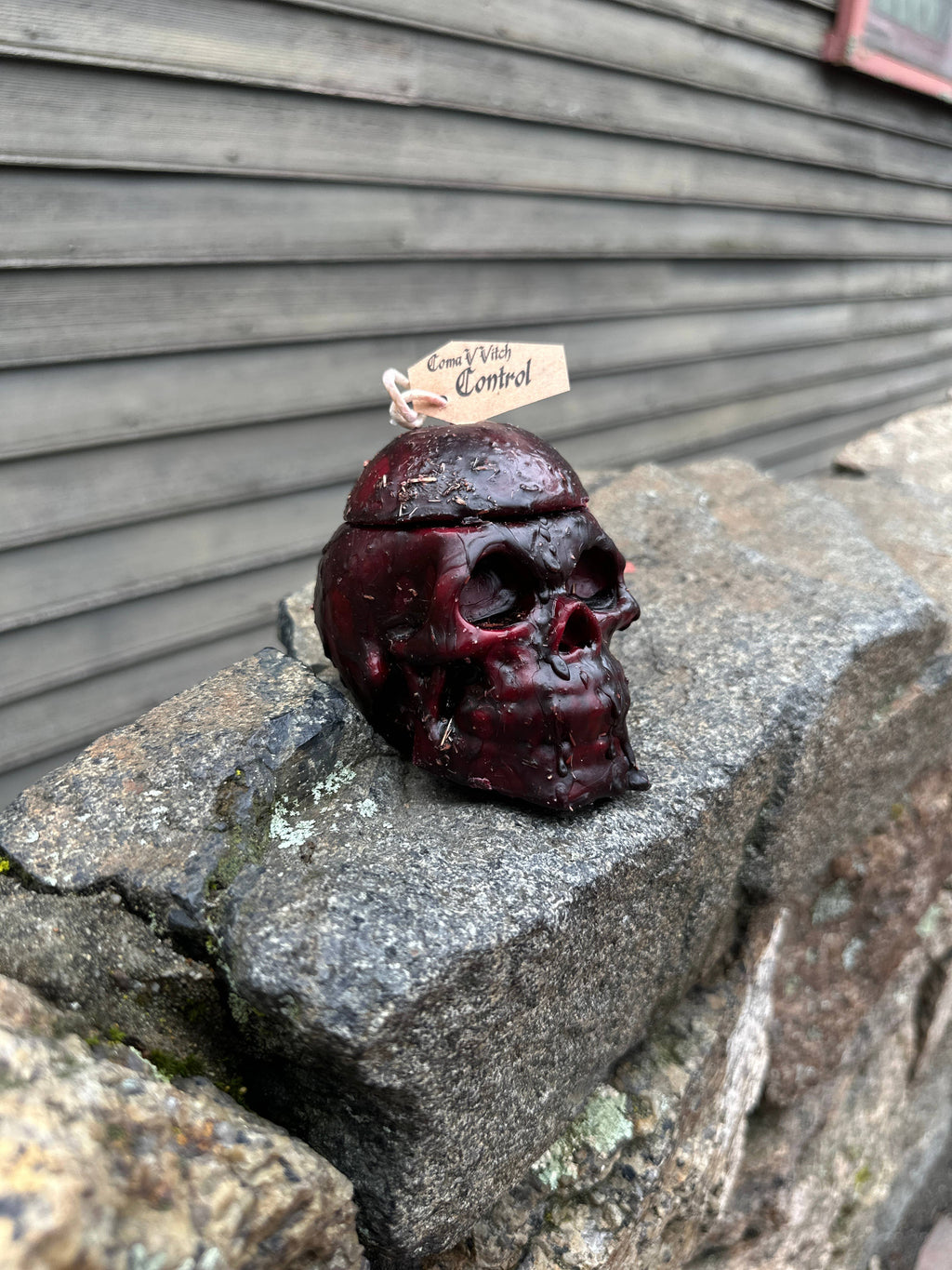 Dressed Thought Control Candles | Skull Candles | Witchcraft: Love / Large