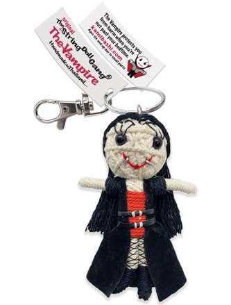 Vampire (Girl) String Doll Keychain