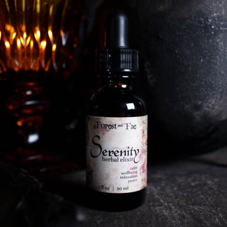 Serenity • Calming Elixir • Herbal Tincture for Peace
