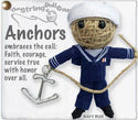Anchors  String Doll Keychain