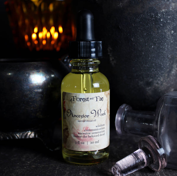 Ancestor Work Sacred Ritual Oil • Altar Oil • Witchcraft