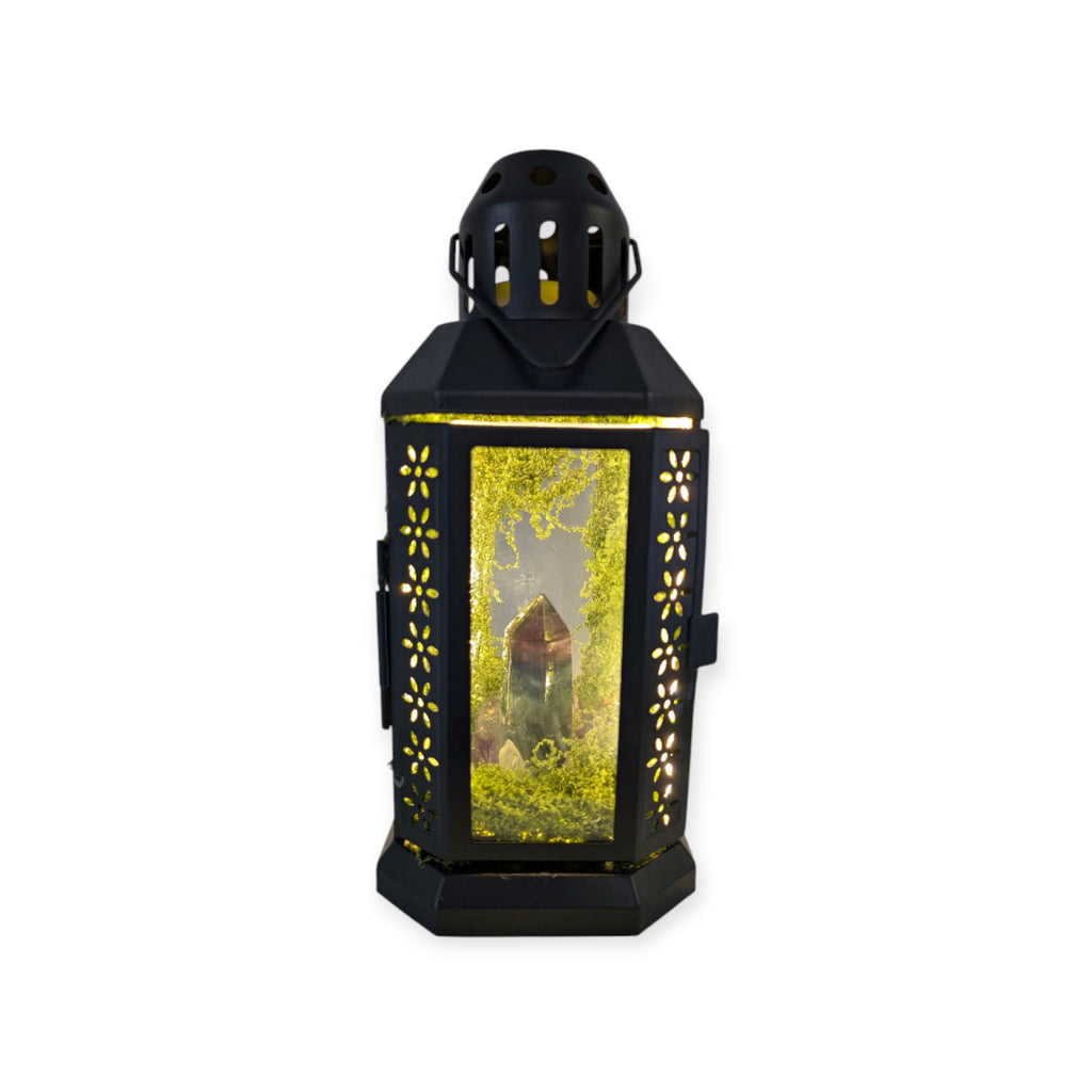 Crystal Harmony Lantern – One-of-a-Kind Artisan Piece