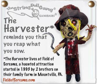 The Harvester String Doll Keychain