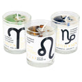 SMALL ZODIAC CANDLES: GEMINI (HEMATITE)