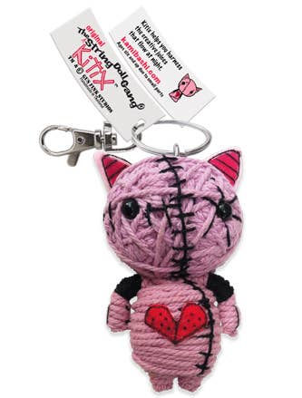 Kitix String Doll Keychain
