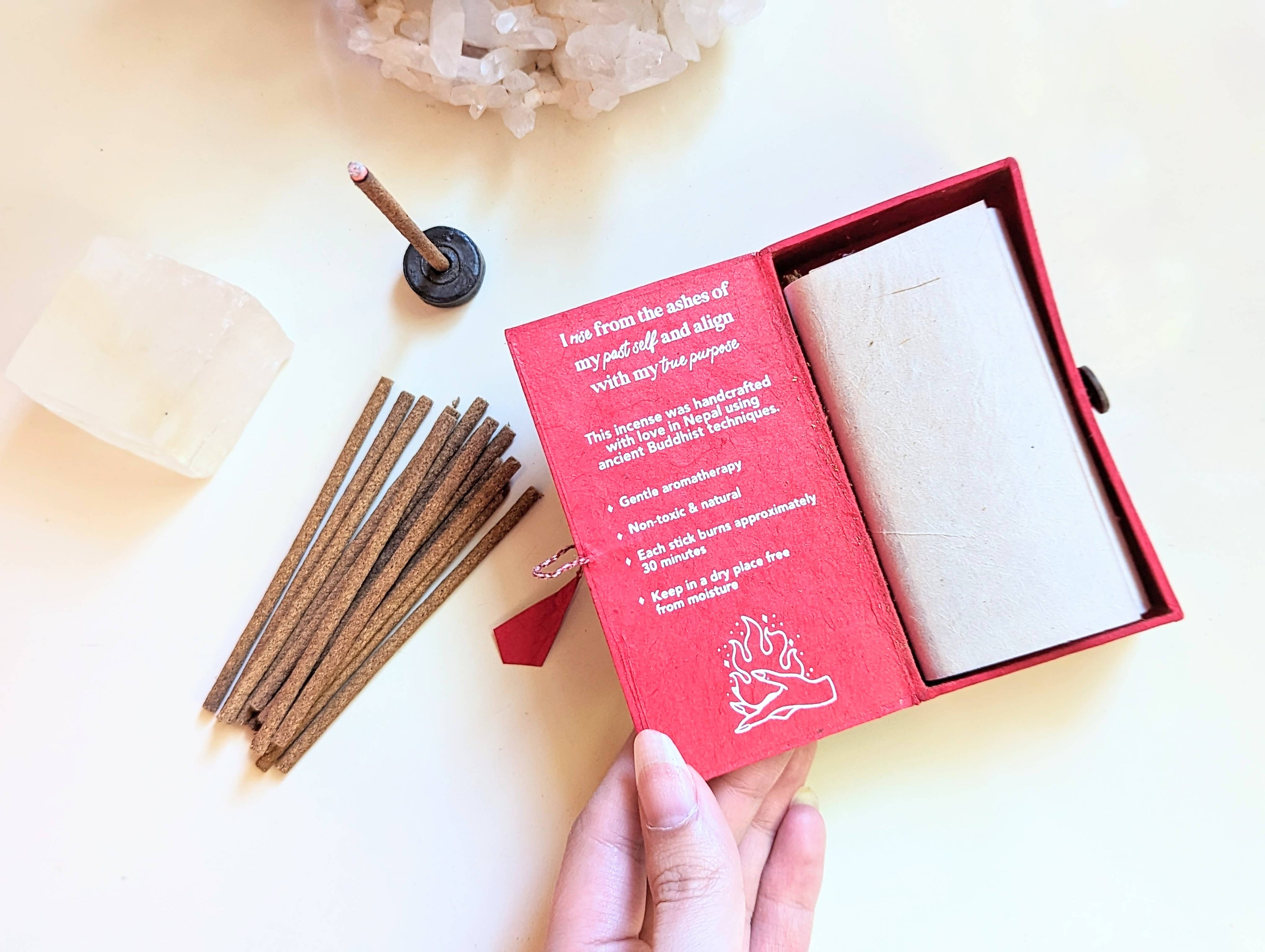 Fire of Transformation Short Stick Incense, Ritual, Altar
