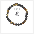 Lava & Earth Amber Adult Bracelet
