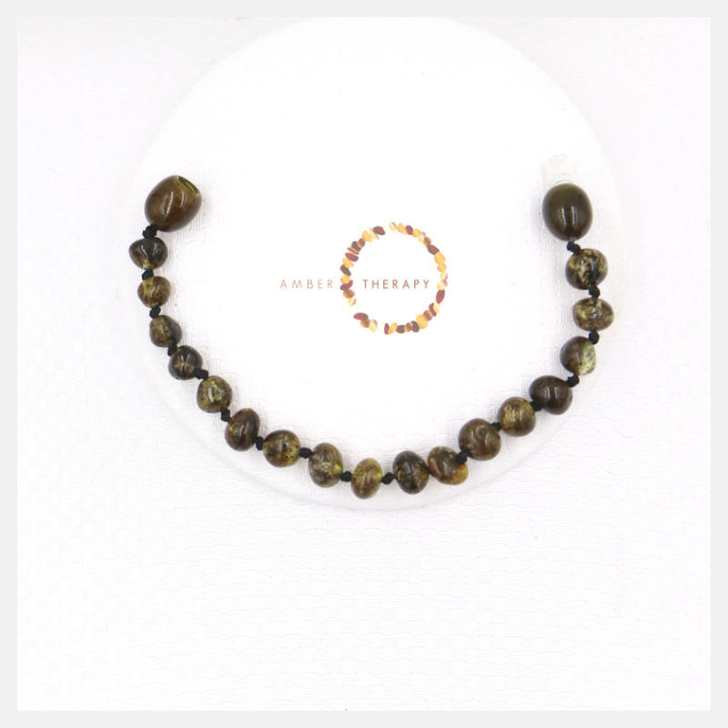 Child Earth Amber Bracelet / Anklet
