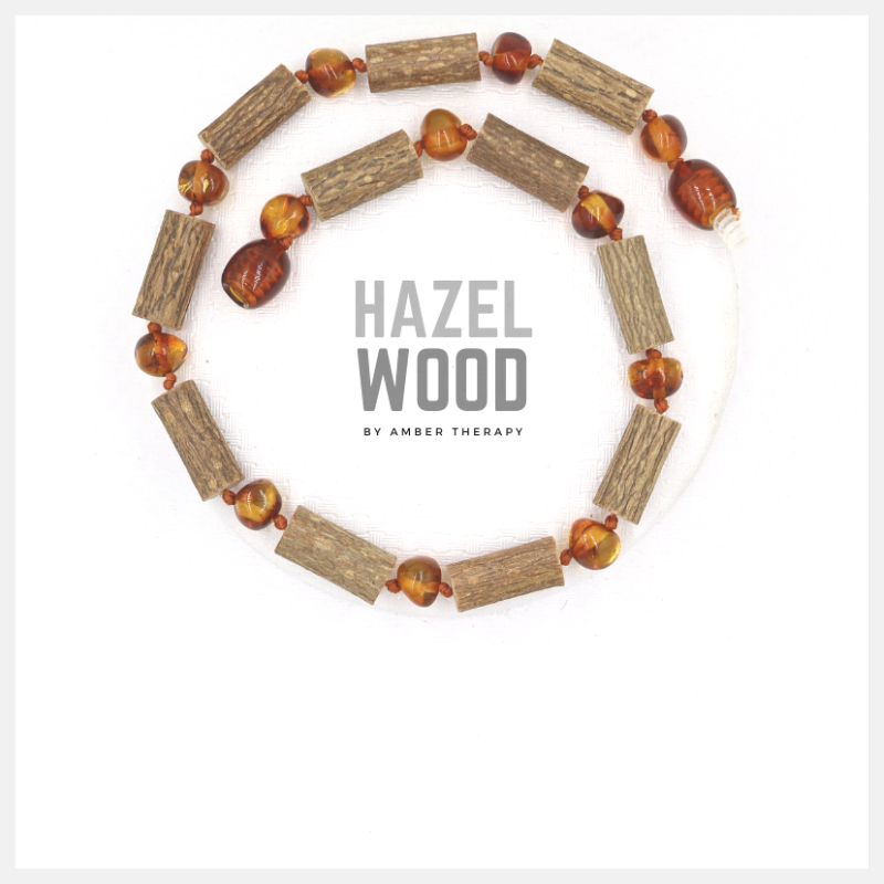 Adult Toffee Amber & Hazelwood Anklet