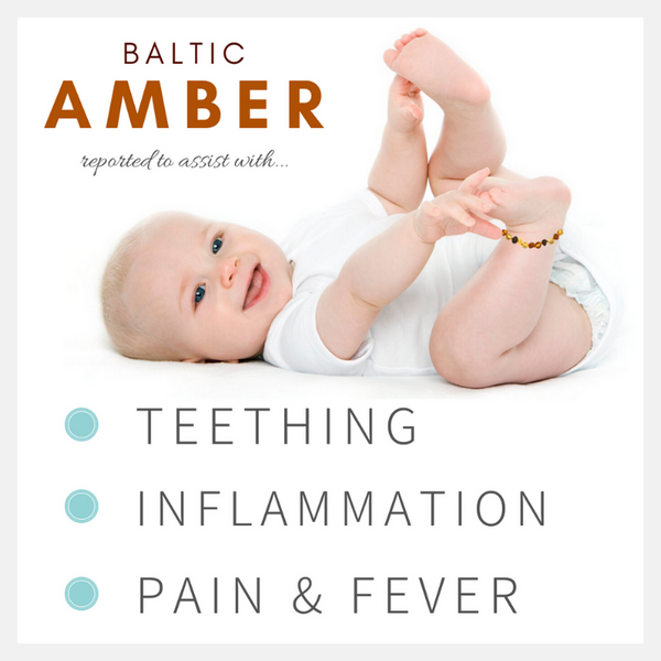 Teething amber 2025 anklet baby
